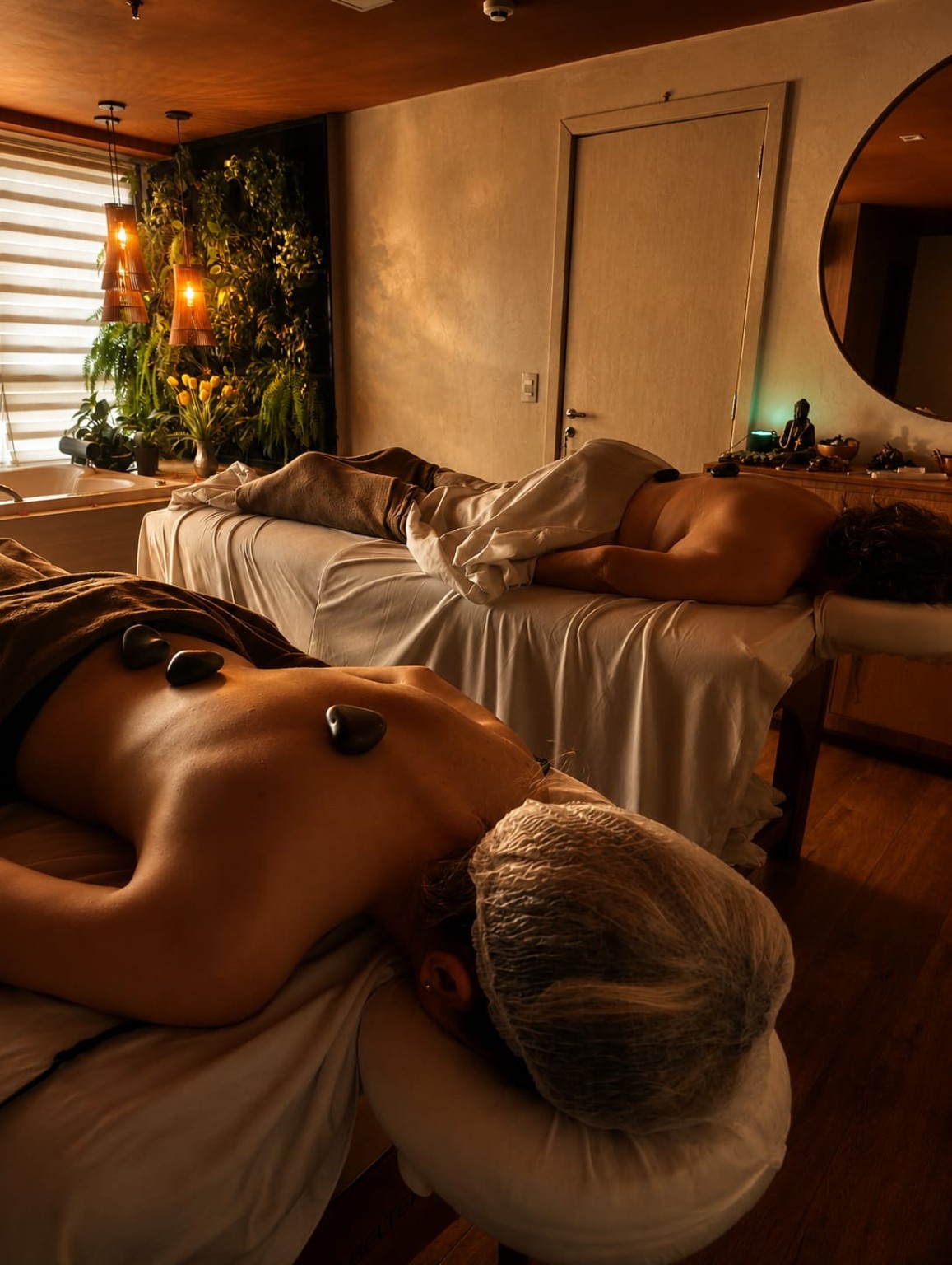 Massagem no Axis Mundi Spa